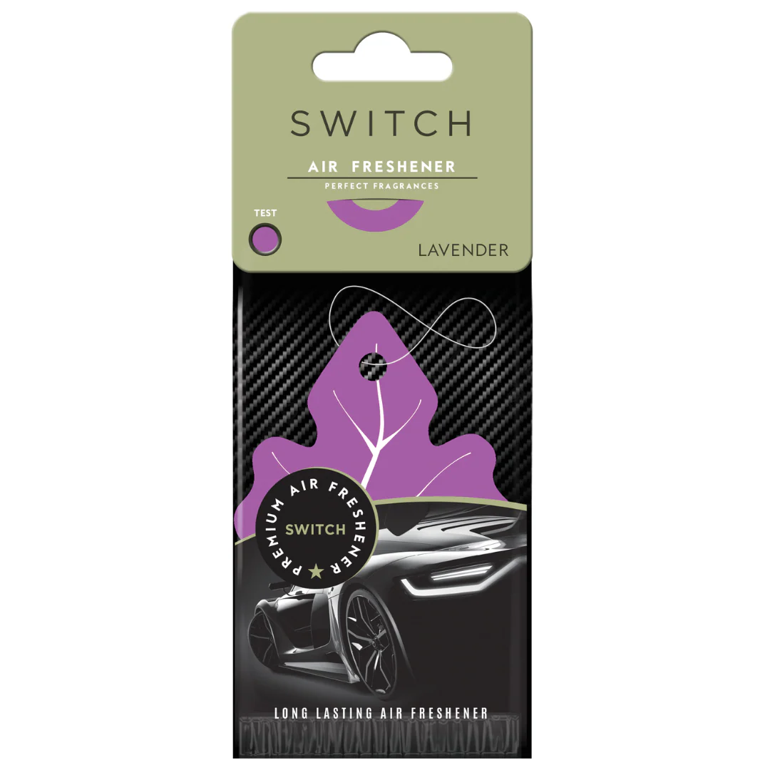 Switch Car Air Freshener - Lavender